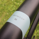 A photo of a blue stripe on the top tube on the VanMoof S3 electric bike.